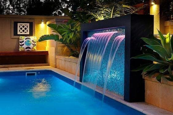 Pool Design by Qatar Fountains